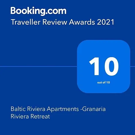 Baltic Riviera - Luxurious With Patio And River View Lägenhet