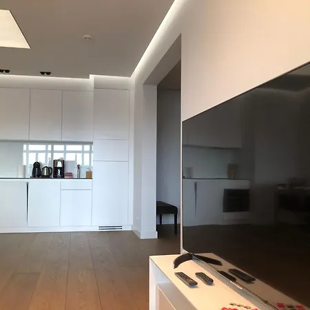 Baltic Riviera - Luxurious With Patio And River View Lägenhet Gdańsk