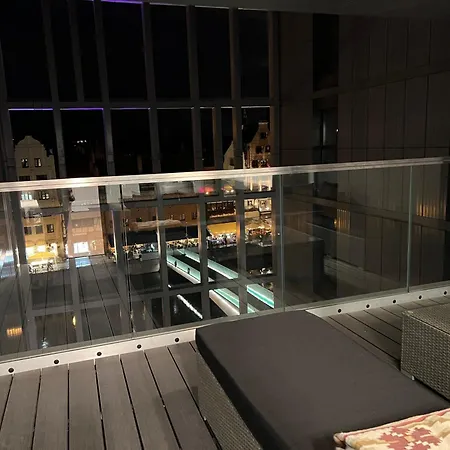 Baltic Riviera - Luxurious With Patio And River View Lägenhet Gdańsk