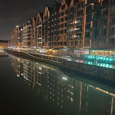 Lägenhet Baltic Riviera - Luxurious With Patio And River View Gdańsk