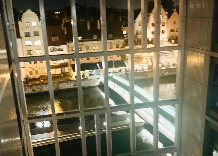 Baltic Riviera - Luxurious With Patio And River View Apartman